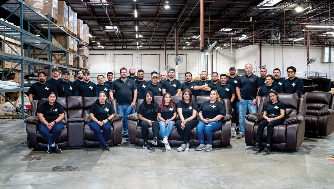 Texas-Built Sofas From Home Zone Furniture