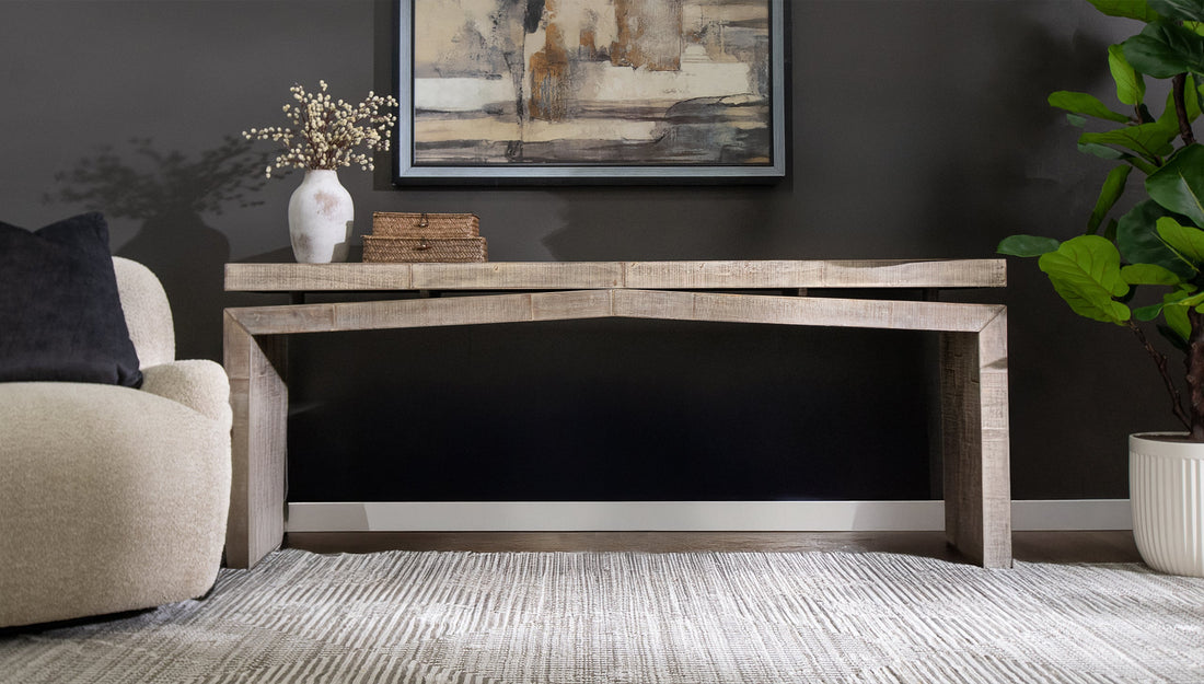 Why Your Living Room Needs a Sofa Table