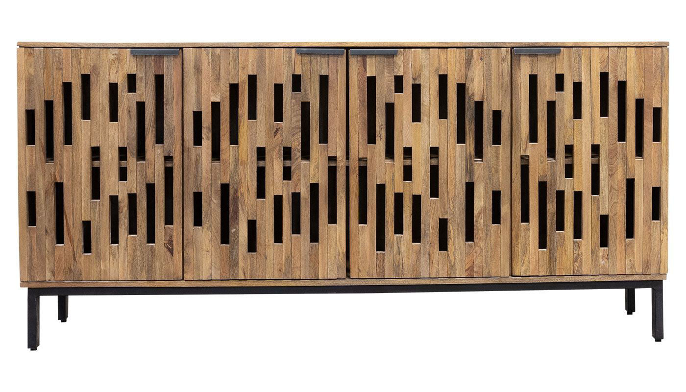 Camus 4 Door Strips Sideboard