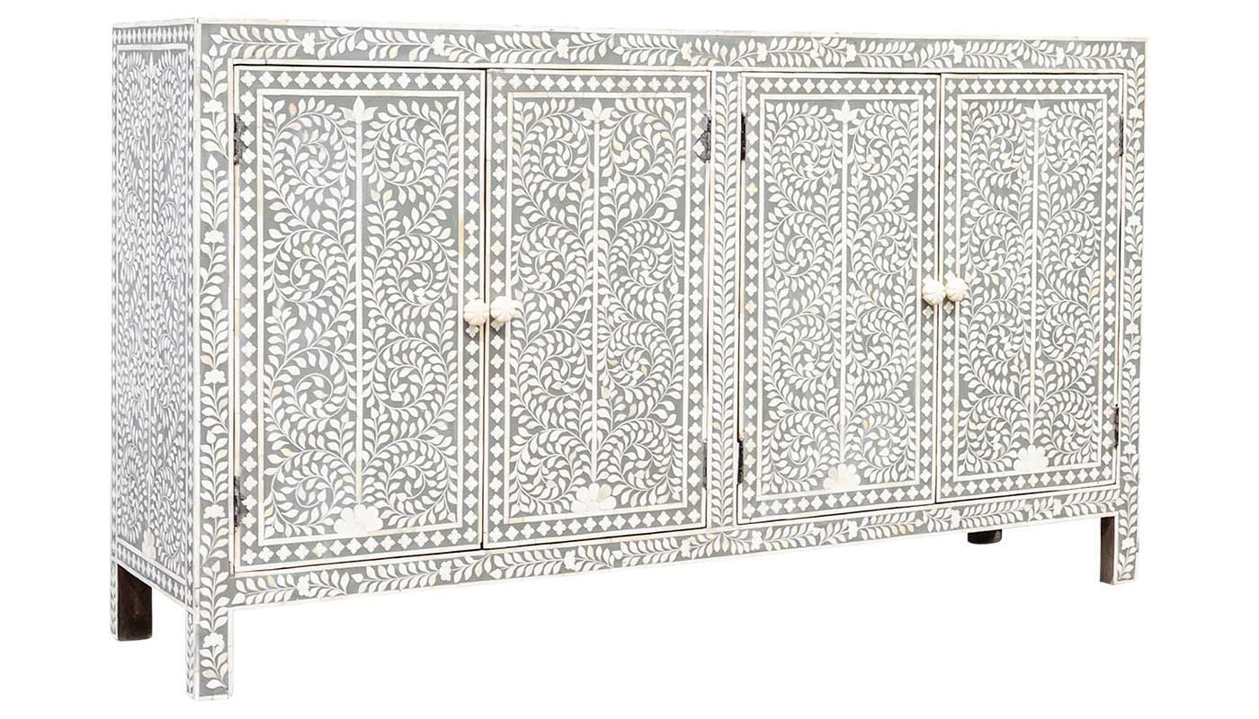 Sade 4-Door Bone Inlay Sidboard