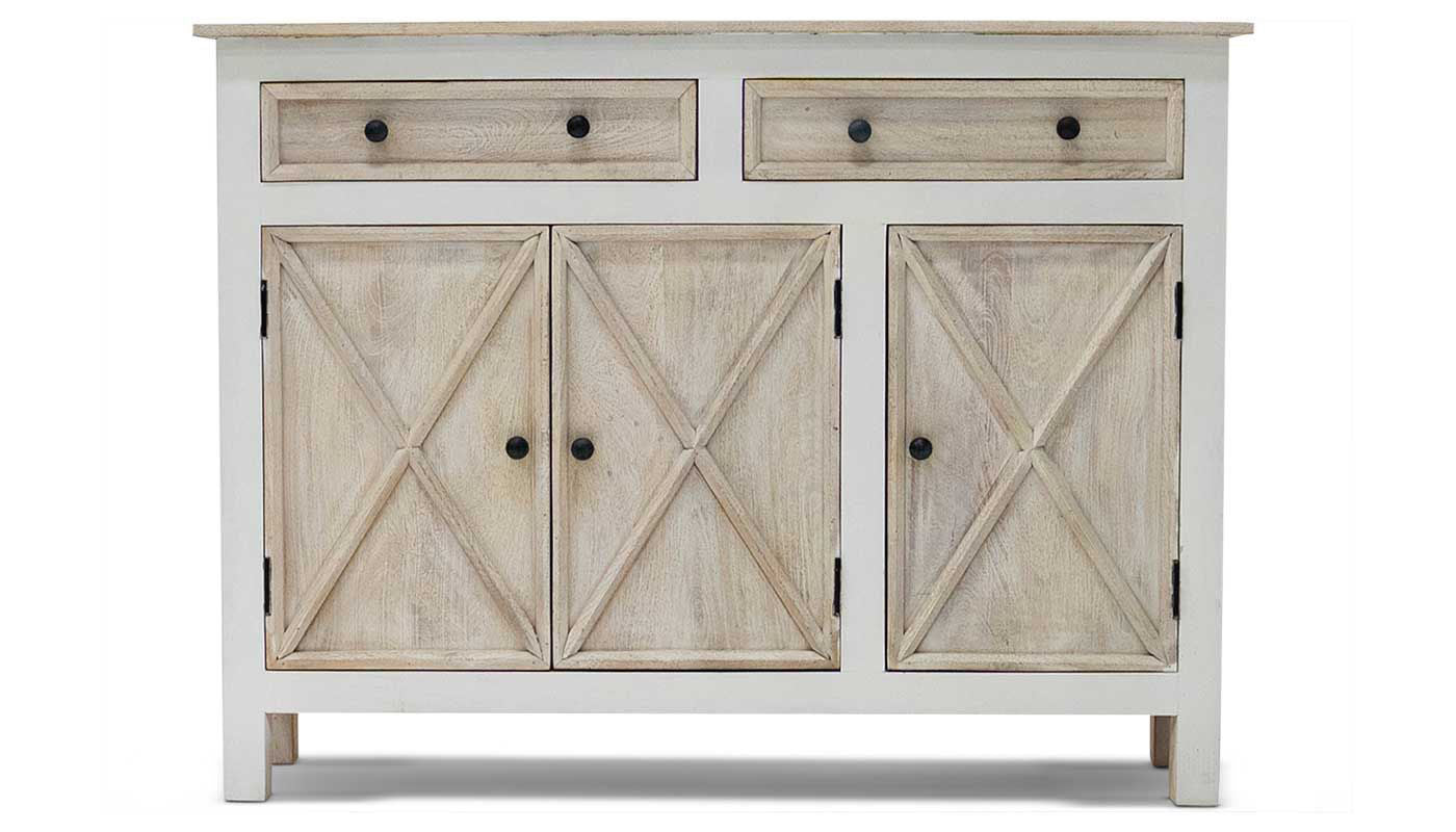 Nozick 2 Drawer 3Door Sideboard