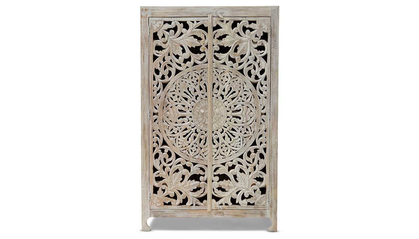 Samantha Carved Cabinet