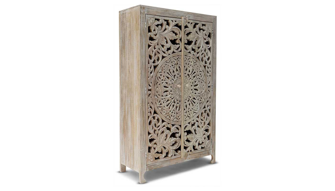 Samantha Carved Cabinet