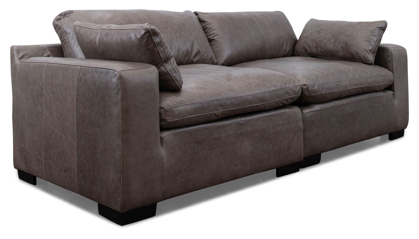 City Limits Leather Sofa