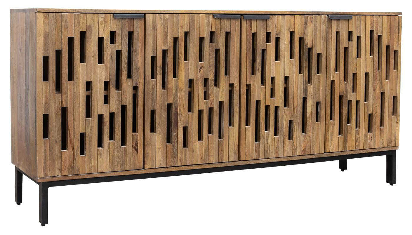 Camus 4-Door Strips Sideboard