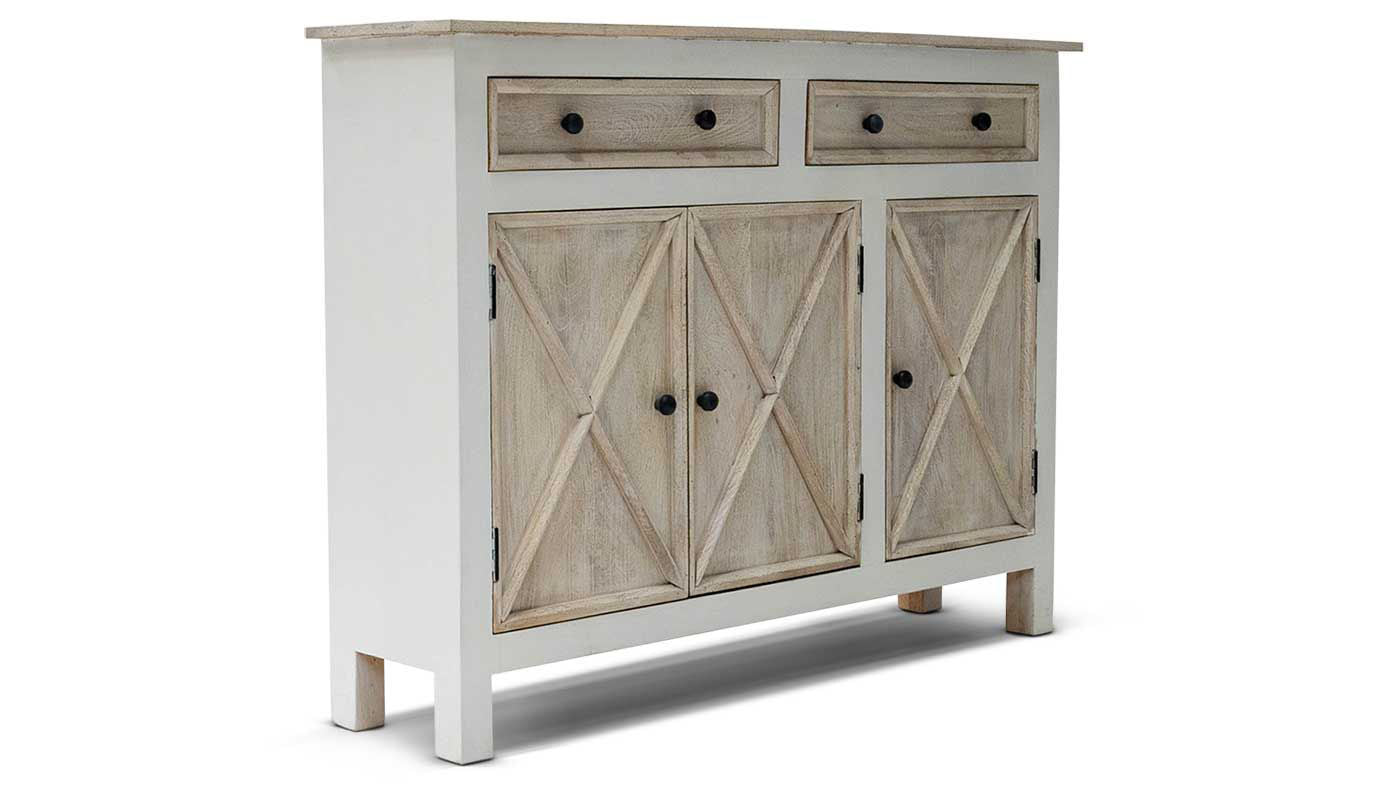 Nozick 2 Drawer 3Door Sideboard