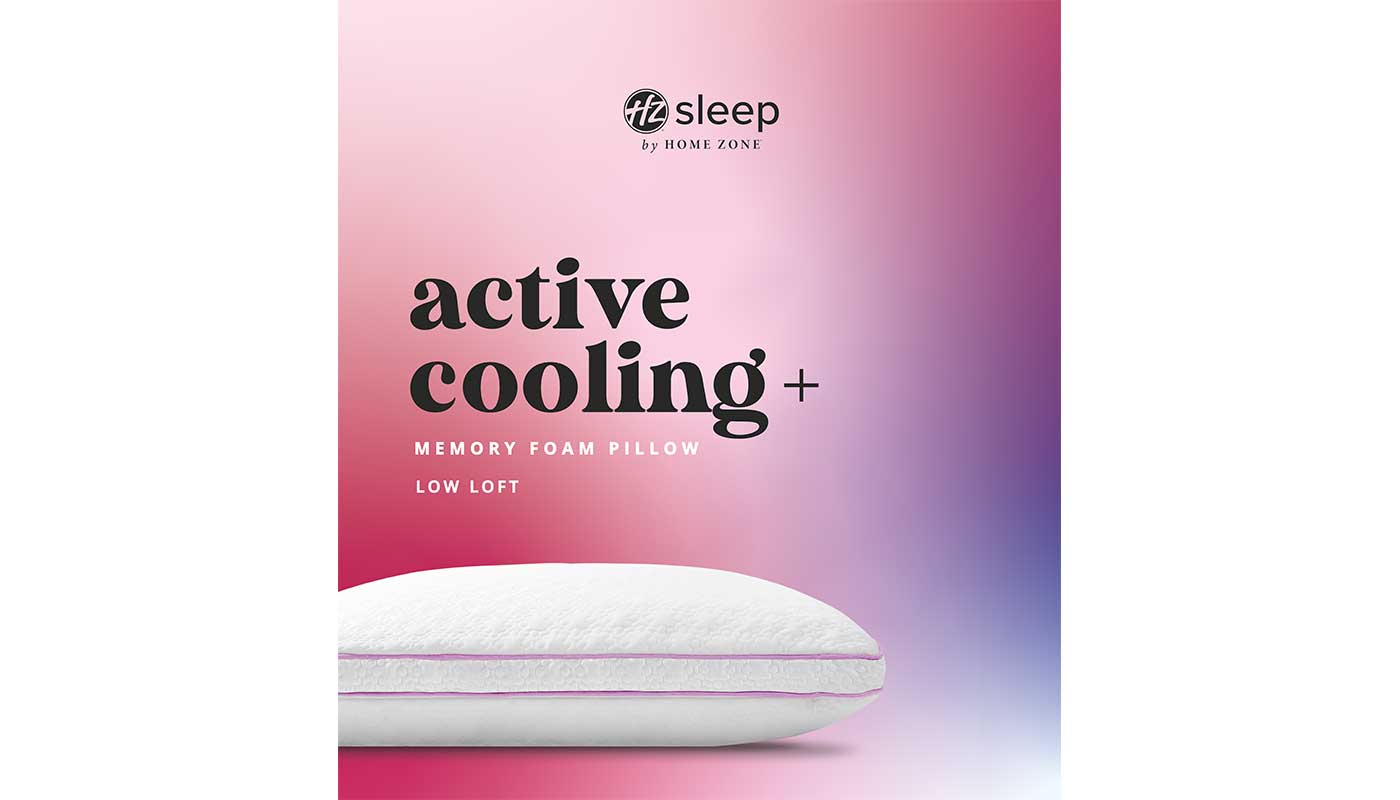 Active Cooling+ Pillow Low Loft