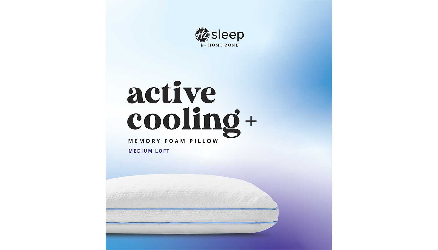 Active Cooling+ Pillow Medium Loft 2 Pack