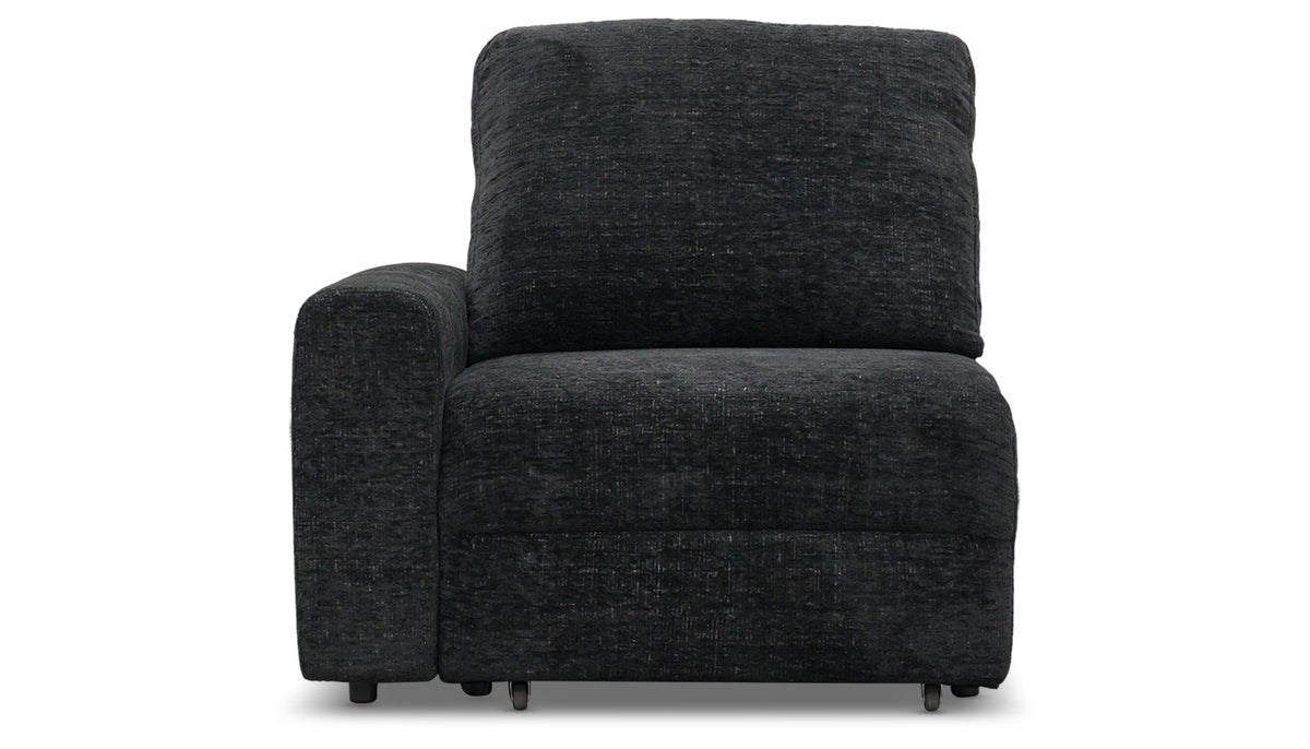 Alchemy II Black Left Arm Facing Recliner