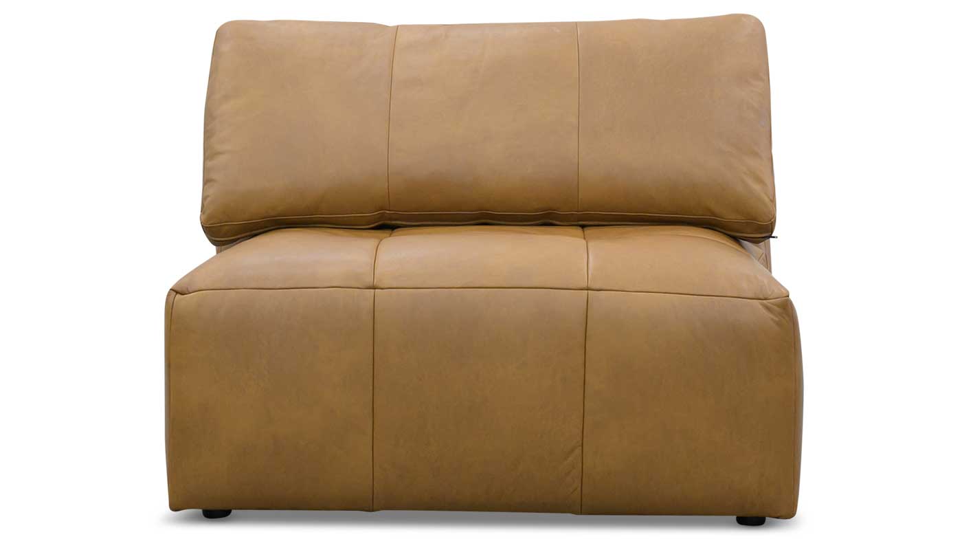 Amallo Leather Armless Chair