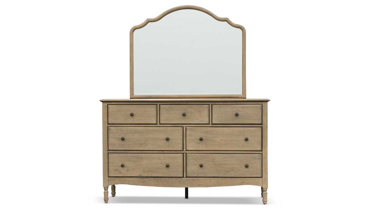 Amelia Dresser Mirror – Home Zone Furniture