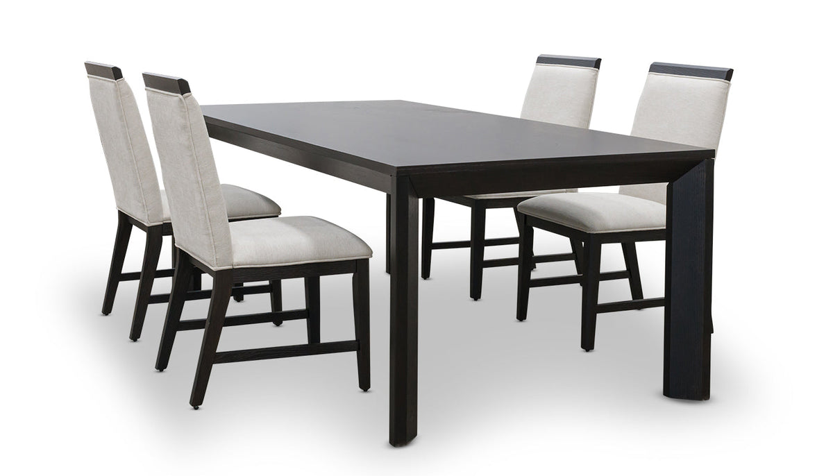 Arles Black Dining Height Table & Chairs