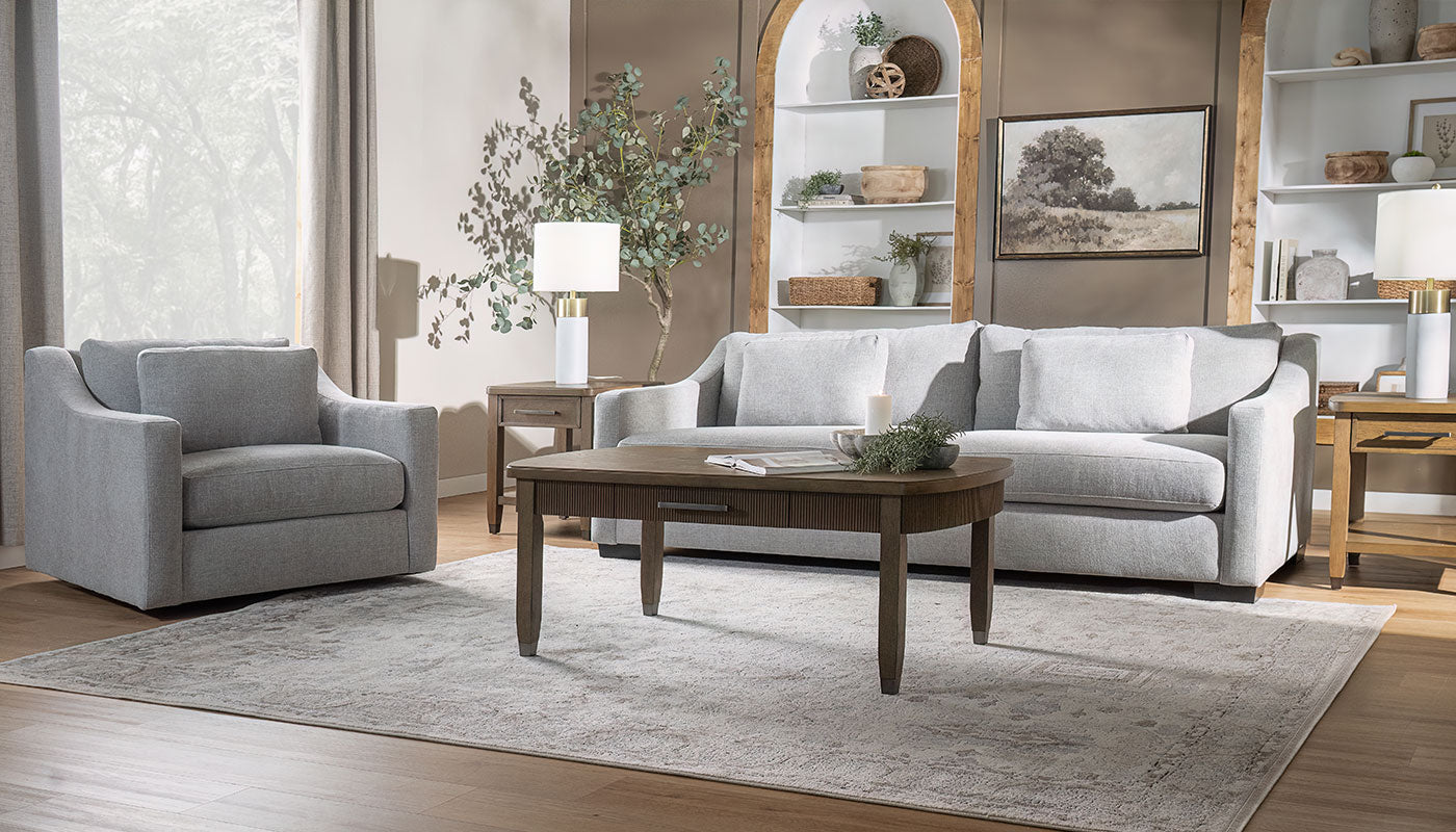 Ashby Sofa & Swivel Chair