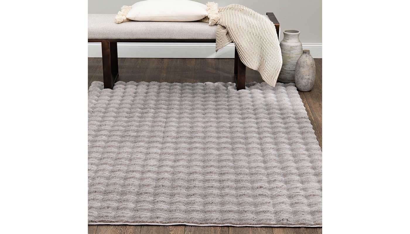 Bebel 2-Tone Grey 8 x 10 Rug