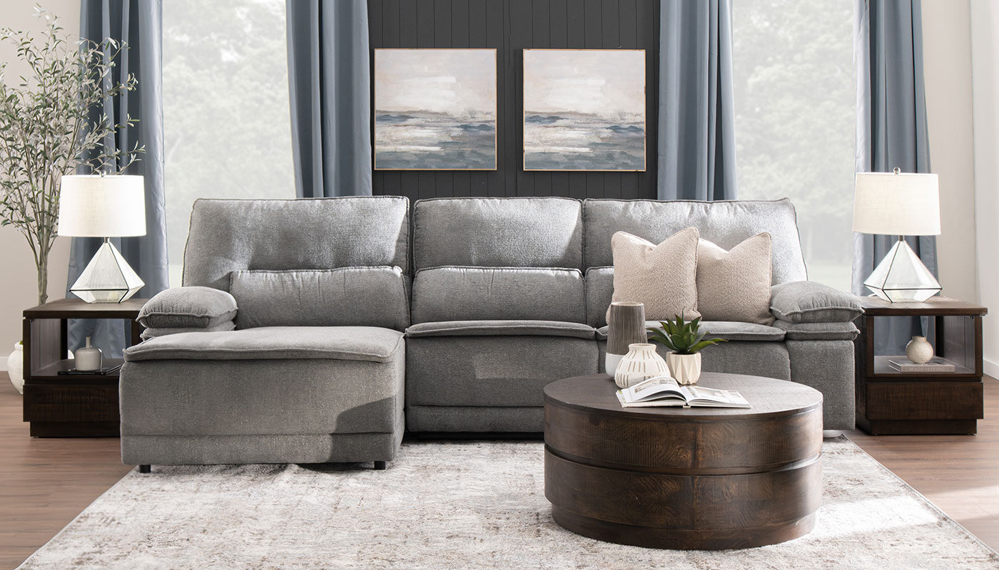 Big Reputation Reclining Sofa with Chaise