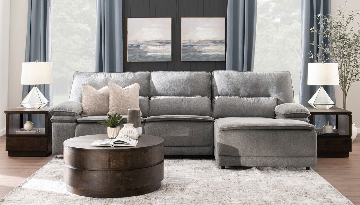 Big Reputation Reclining Sofa with Chaise