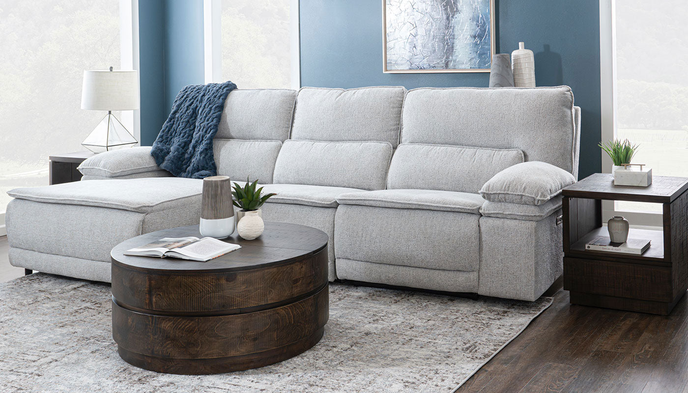 Big Reputation Reclining Sofa with Chaise