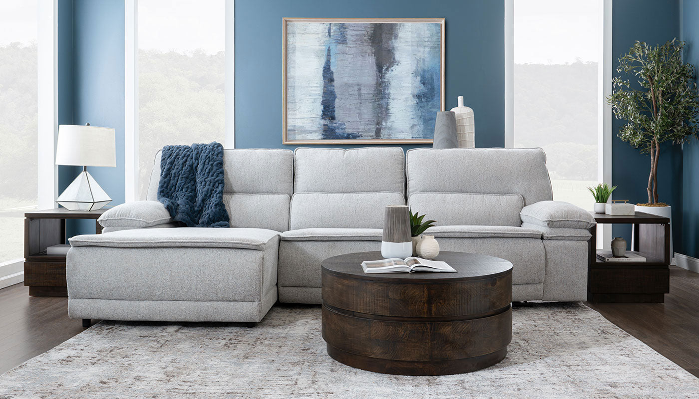 Big Reputation Reclining Sofa with Chaise