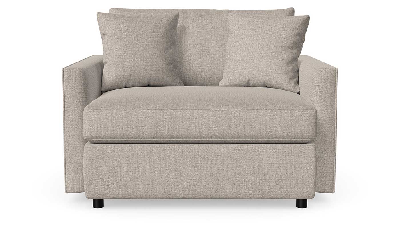 Bishop "Tobacco" Fabric Chair