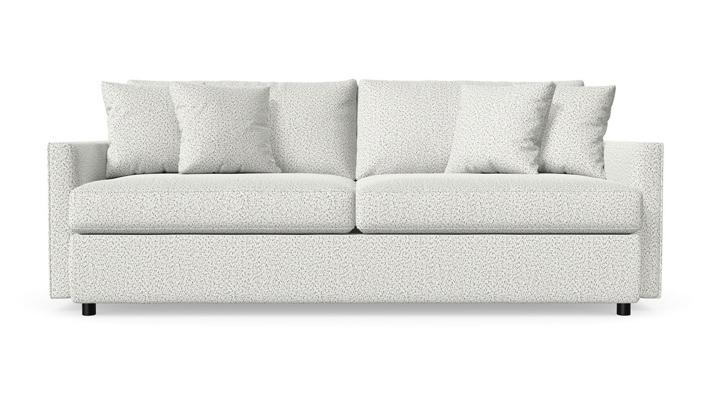 Bishop "Fluffy Riverock" Fabric Sofa
