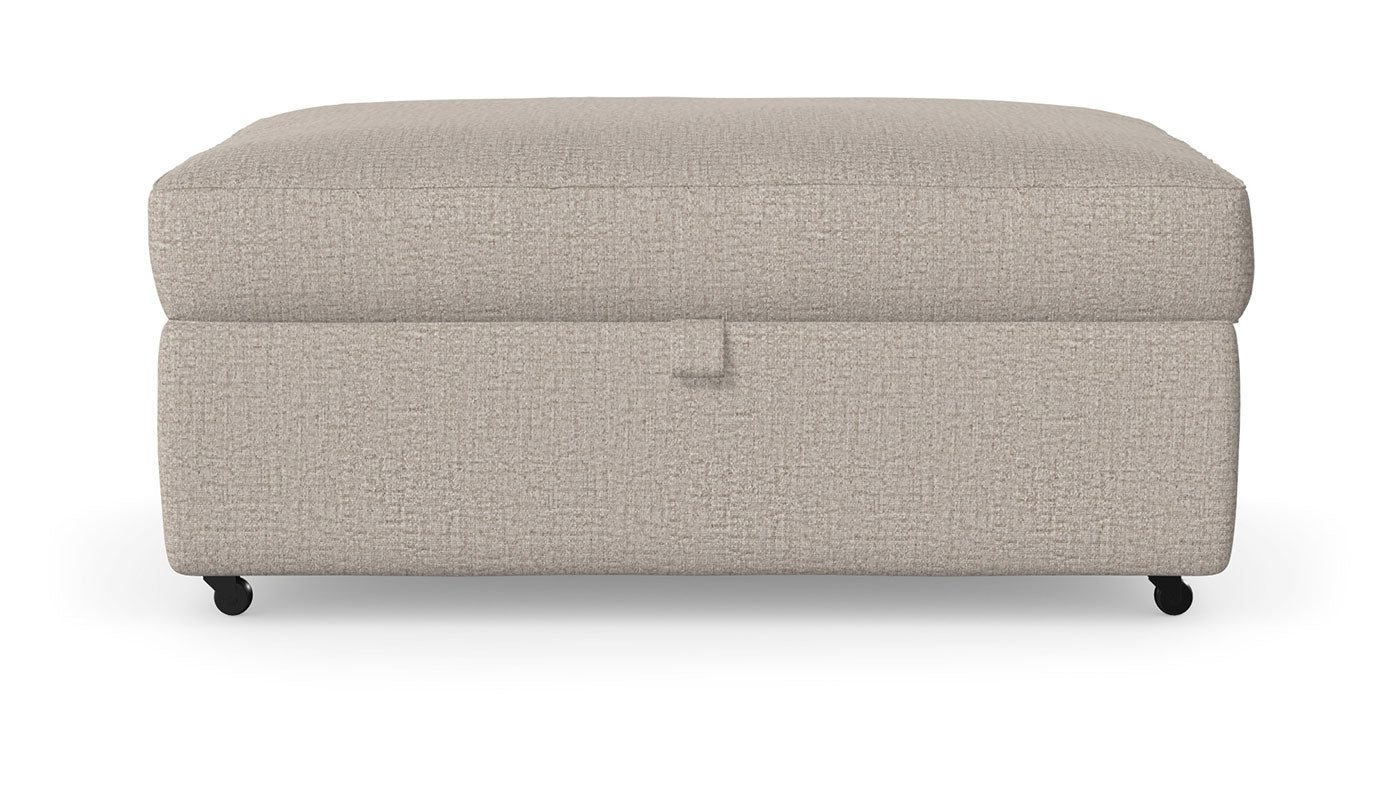 Bishop "Tobacco" Fabric Ottoman