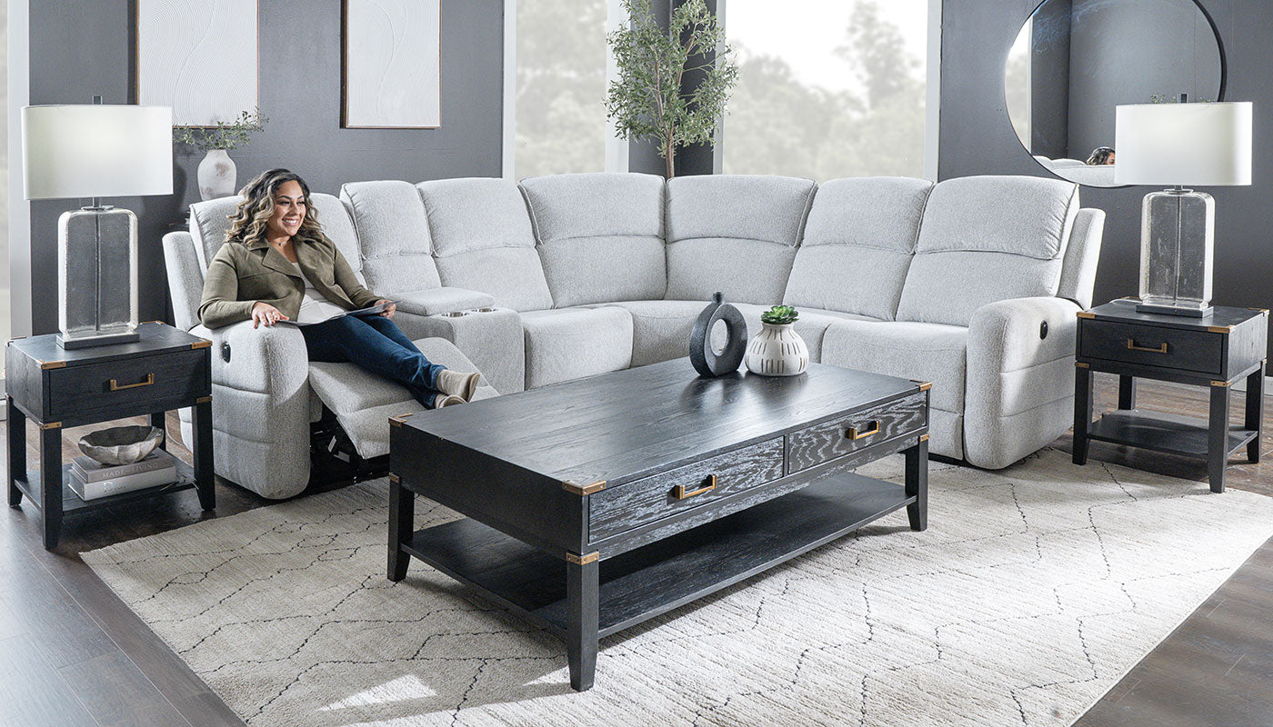 Black Friday Reclining Sectional