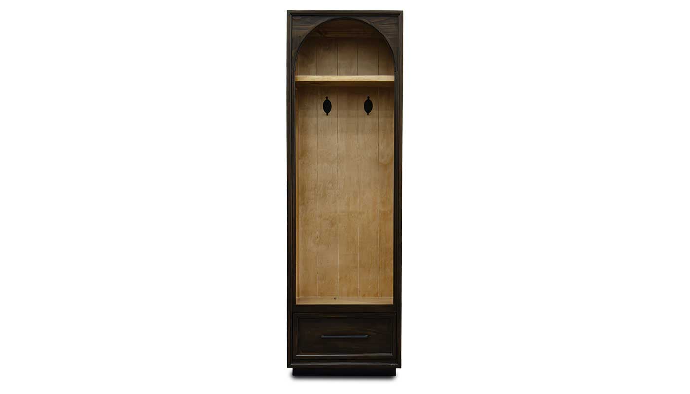 Brooks Mahogany Single Hall Tree