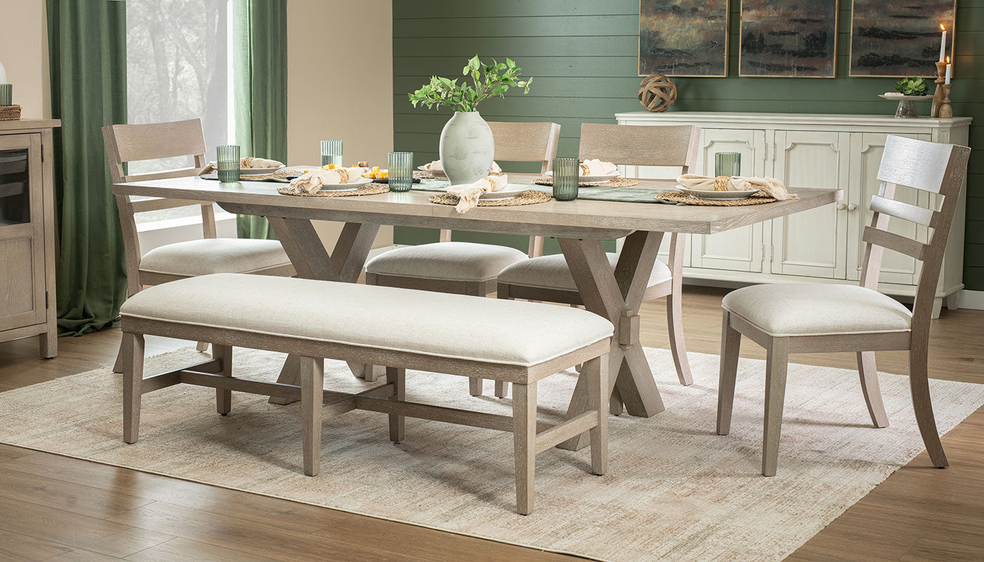 Christina Rectangle Dining Height Table & Chairs