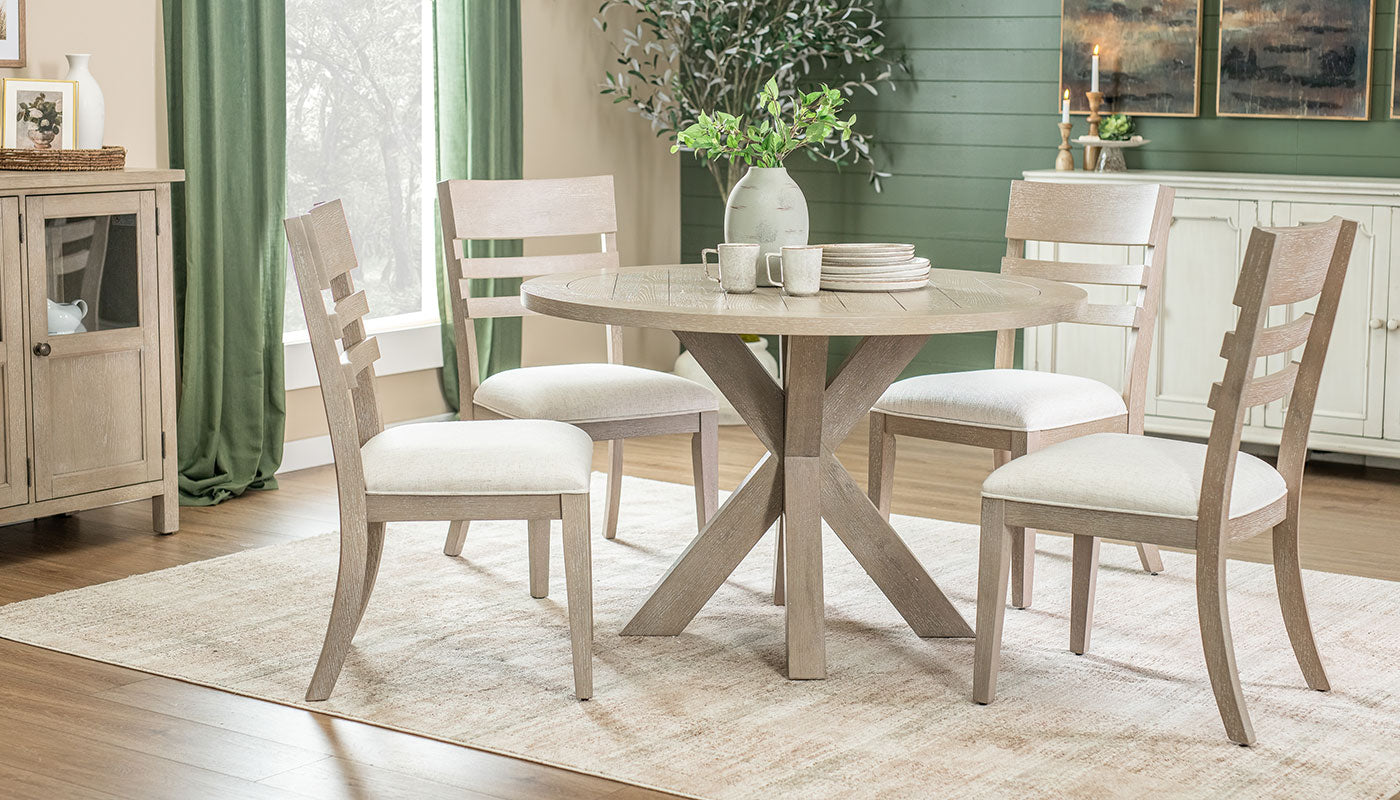 Christina Round Dining Height Table & Chairs