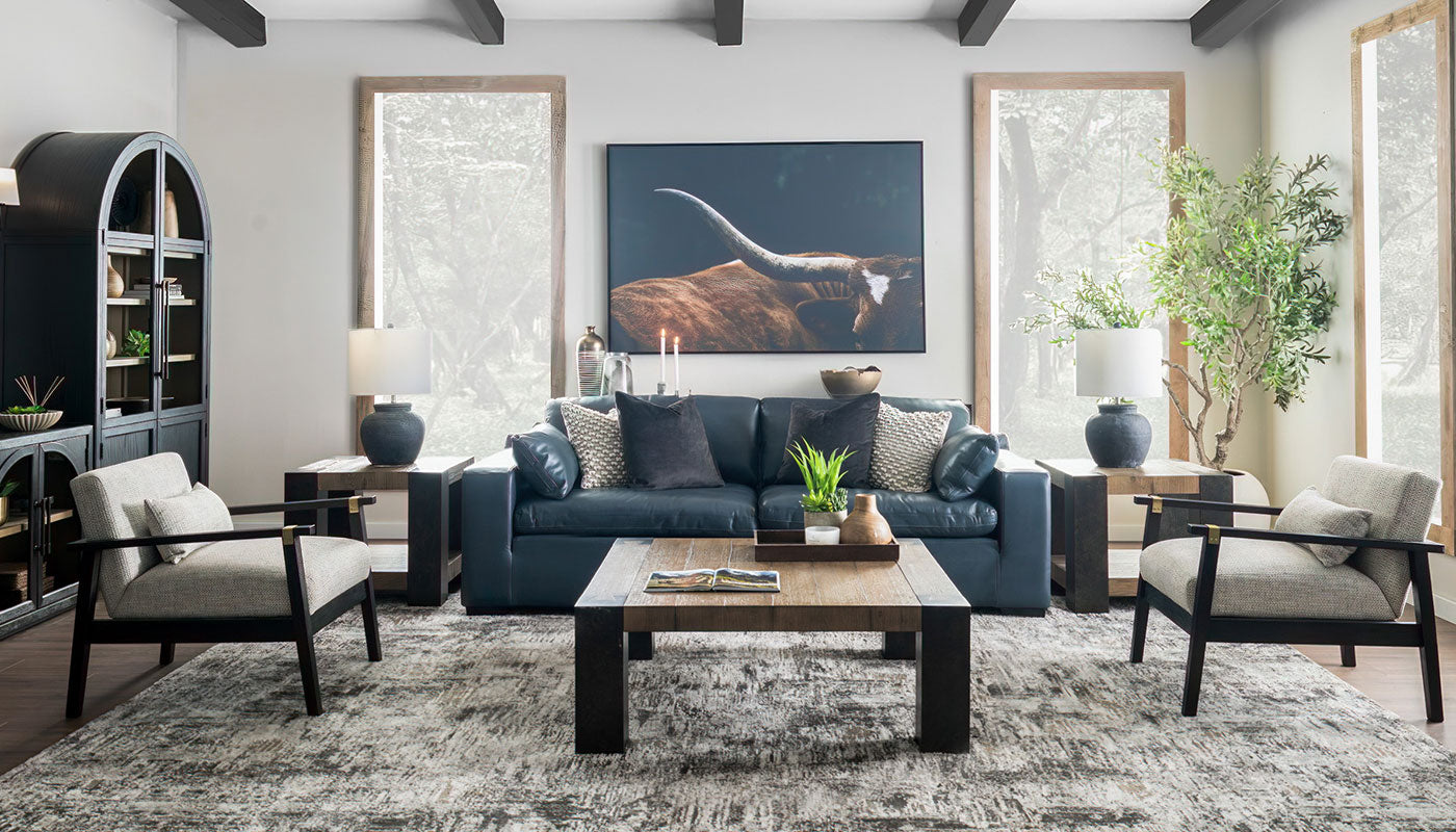 City Limits II Leather Sofa