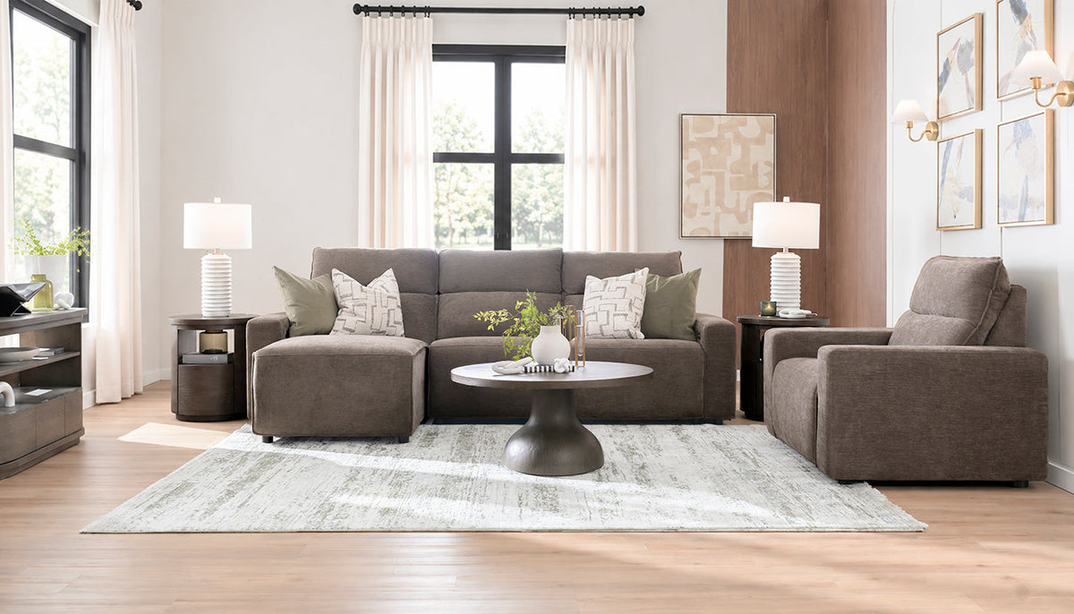 Cyclone Reclining Sofa with Chaise