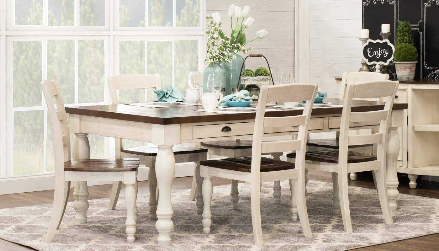 Monticello Dining Height Table Chairs