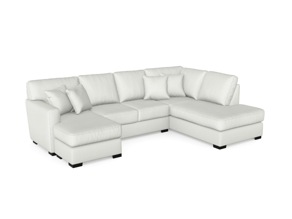 Dalhart Dual Chaise Sectional - Custom Design Ref: JU1L4K