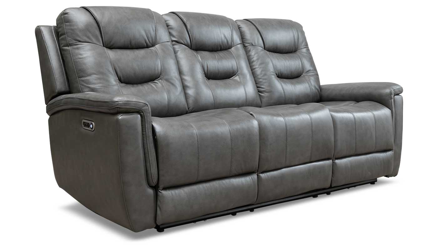 Daylight Grey Reclining Sofa