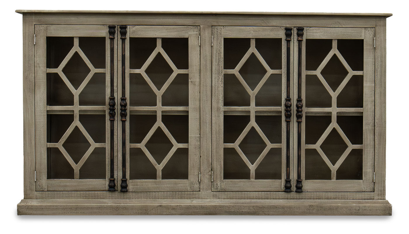Diamond Jamaica Console with Glass