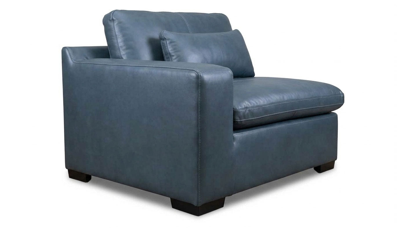 City Limits II Leather Left Arm Facing Chair