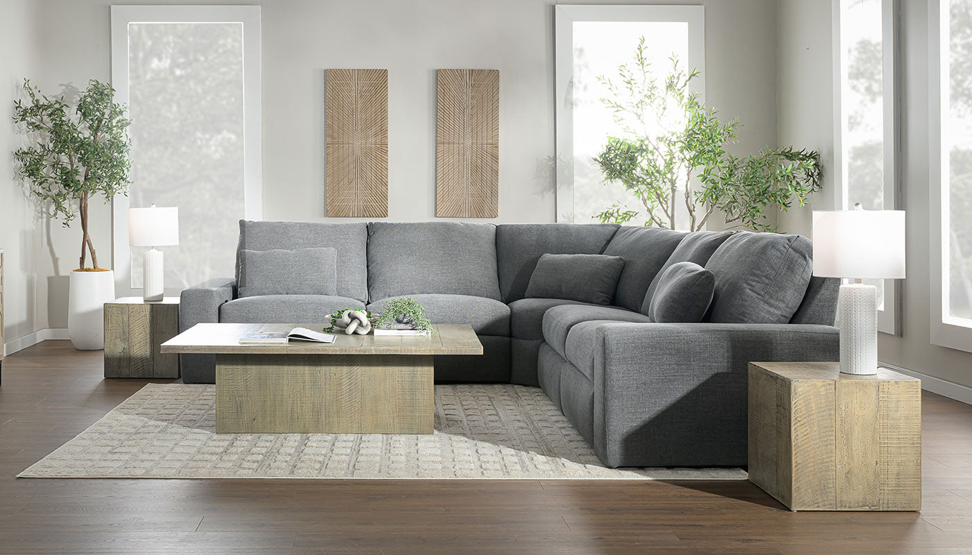 Huggy Reclining Sectional