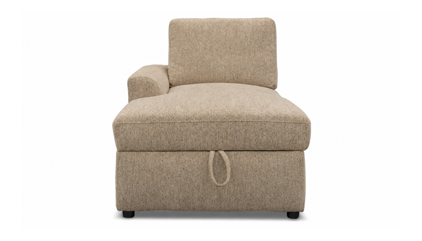 Ivy Left Arm Facing Storage XL Chaise