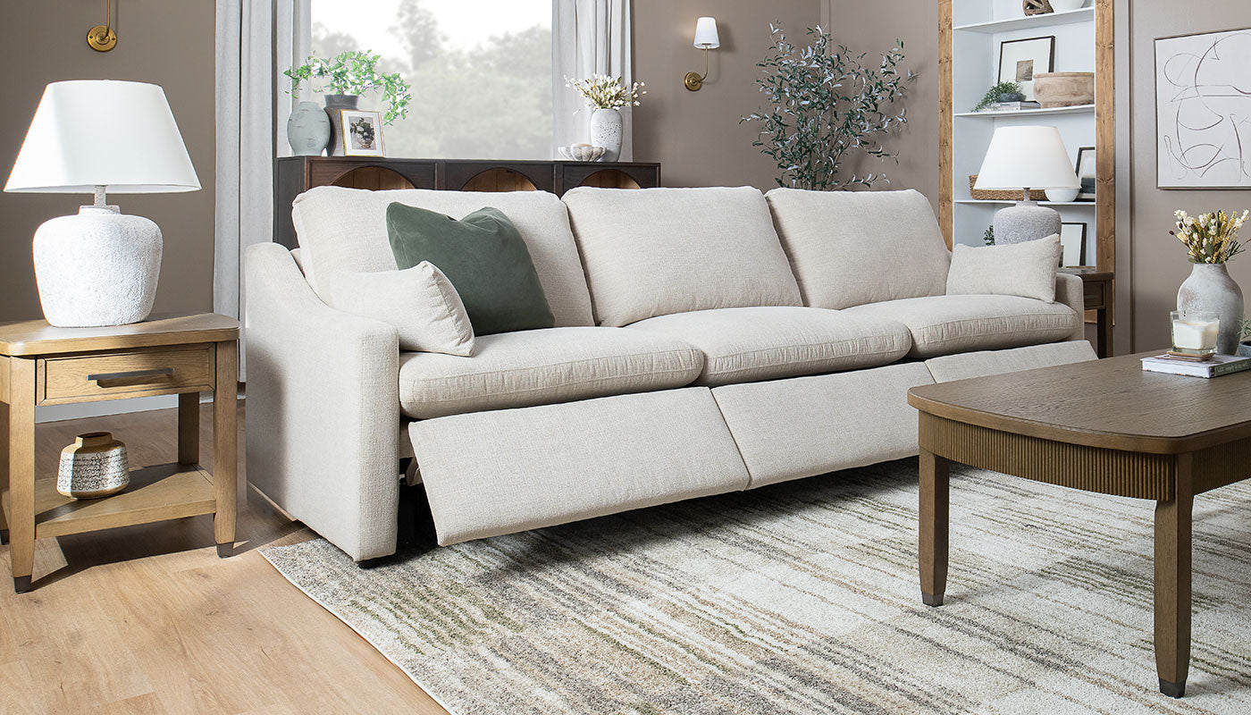 Jacqueline Reclining Sofa & Loveseat