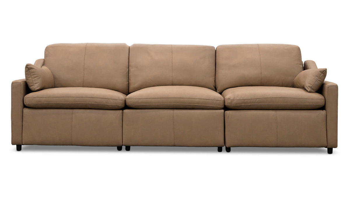 Jacqueline Leather Sofa