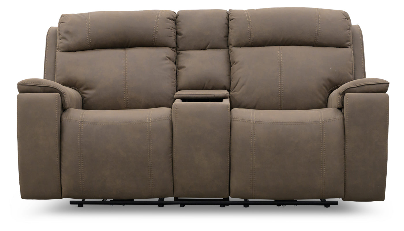 Kobe Fabric Reclining Loveseat