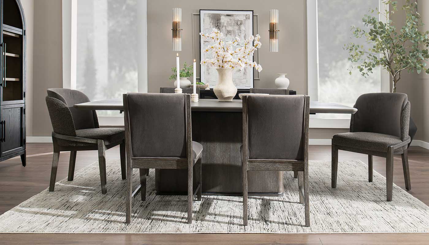 Mena Rectangular Dining Height Table & Chairs