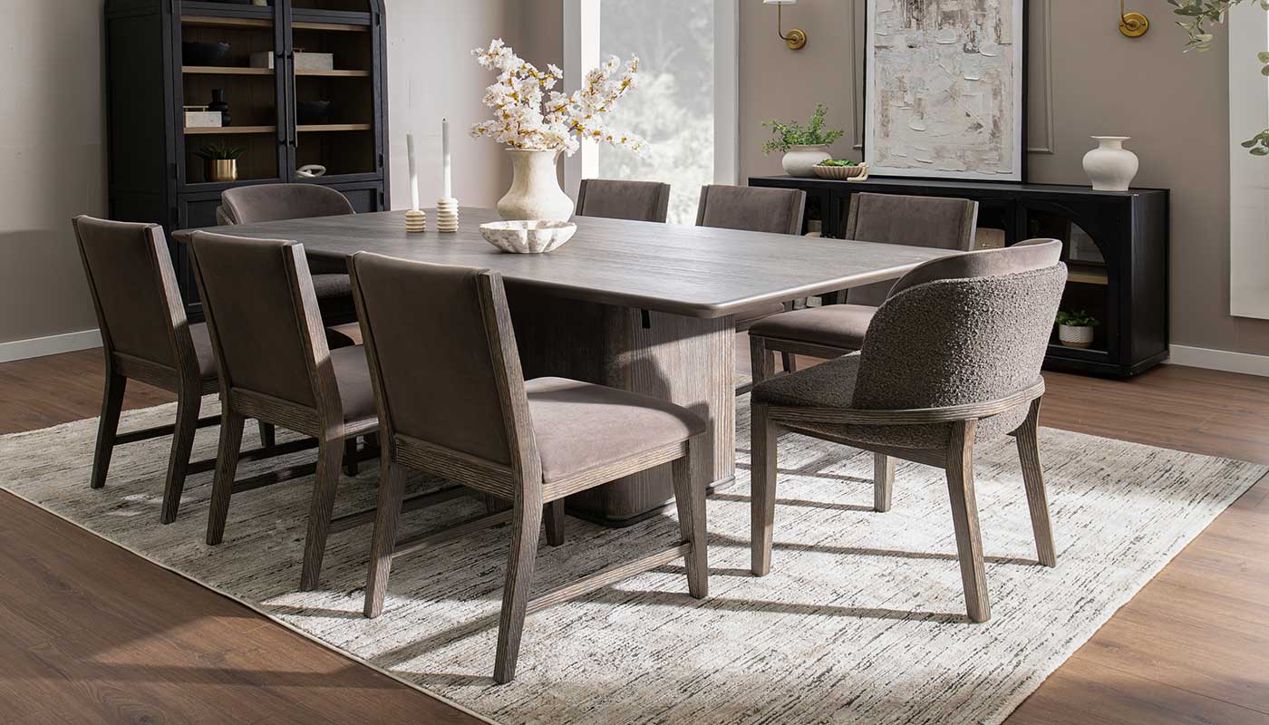Mena Rectangular Dining Height Table & Chairs