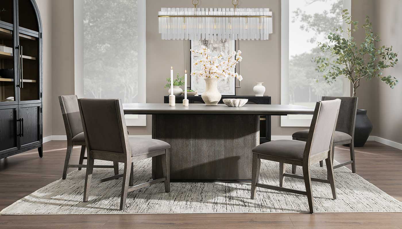 Mena Rectangular Dining Height Table & Chairs