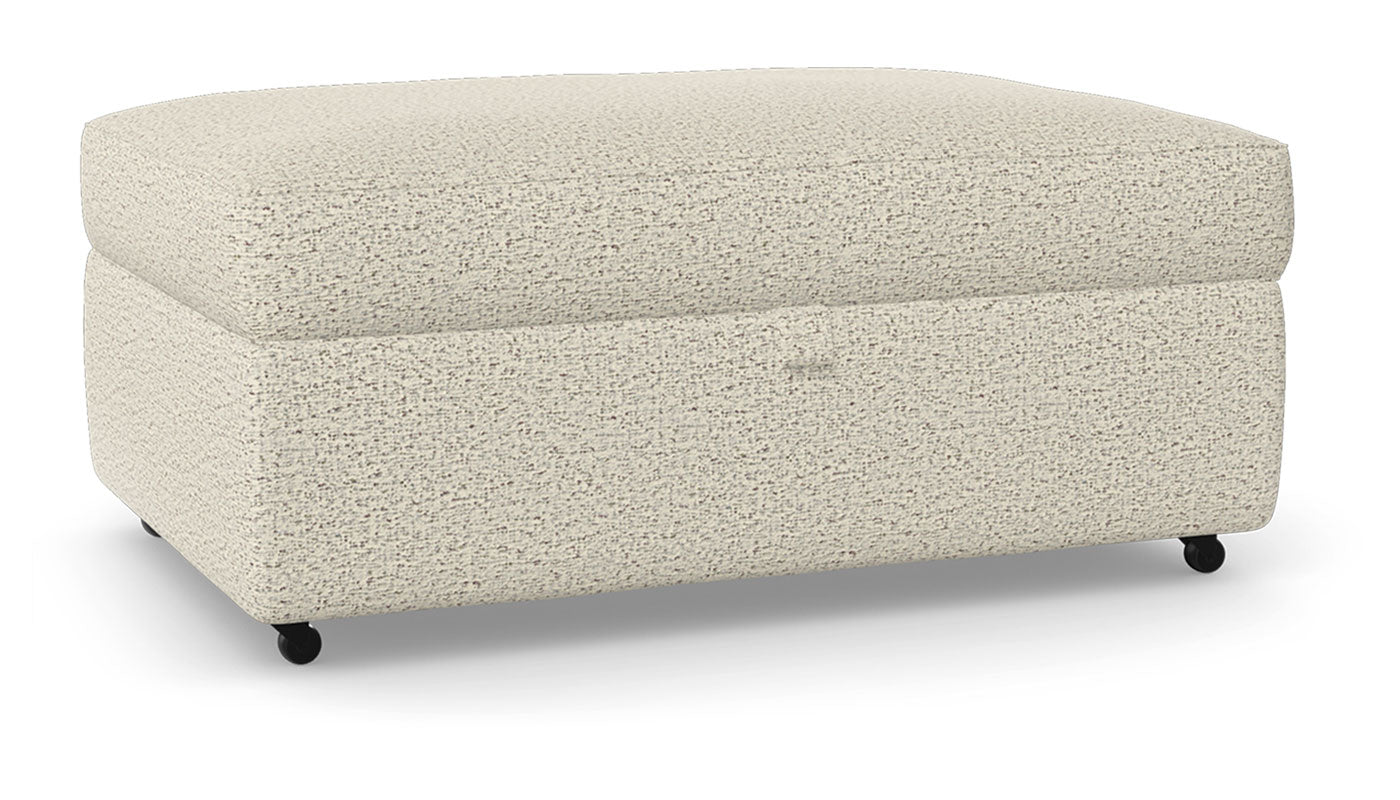 Bishop Aries Oatmeal Storage Ottoman