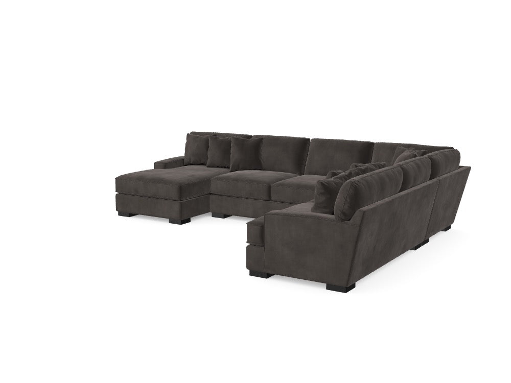 Pleasant Valley Sectional with Chaise - Custom Design Ref: 5F5DZR