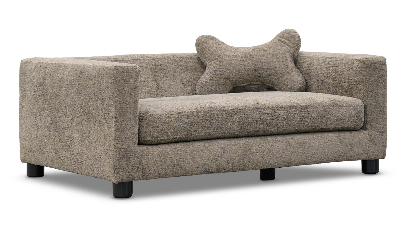 Panda Cocoa Dog Sofa with Performance Fabric