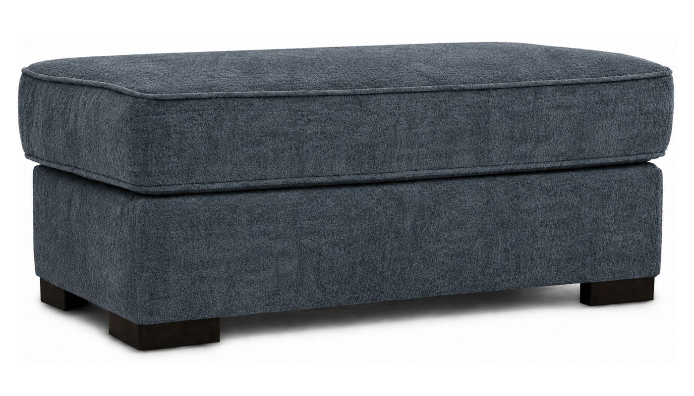 Pleasant Valley Fluffy Iron Ottoman