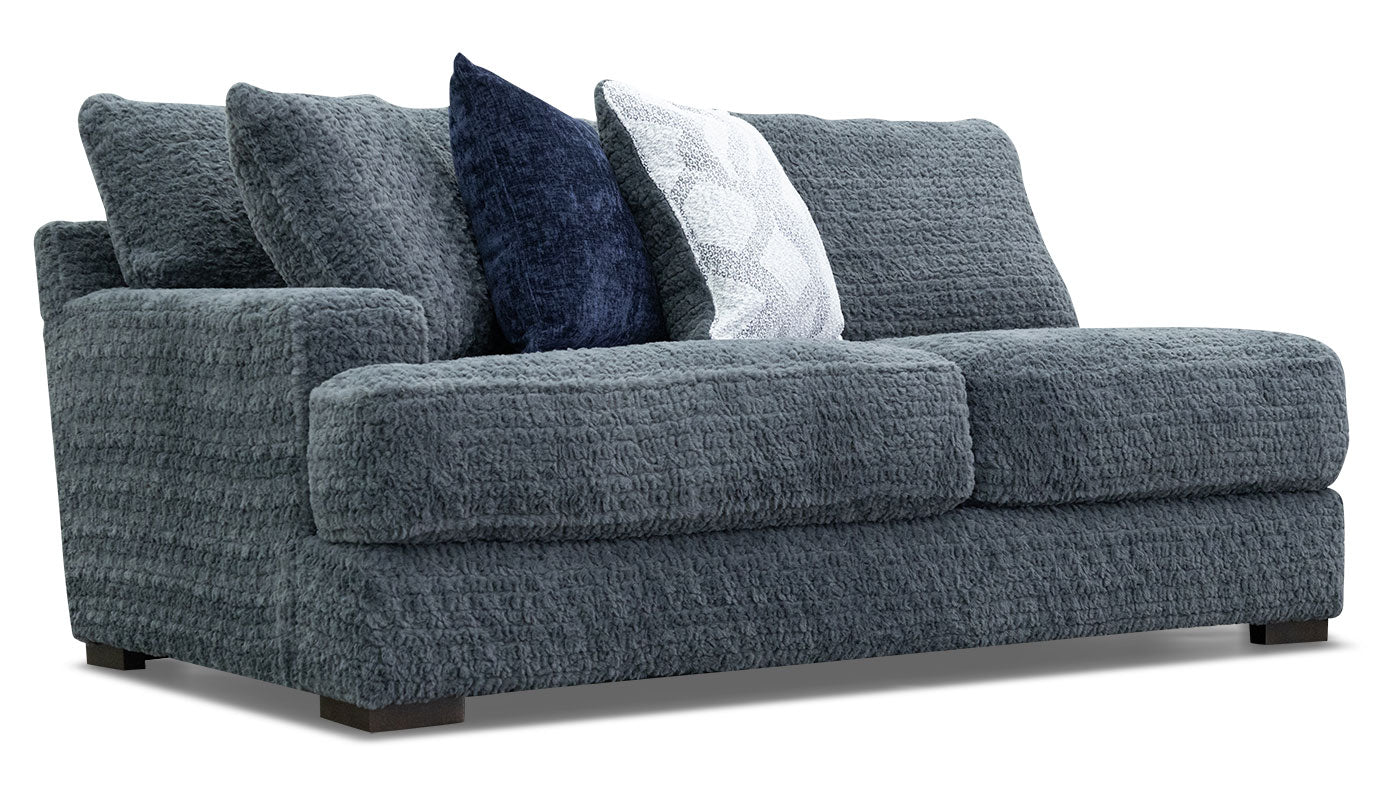 Pleasant Valley Fluffy Iron Left Arm Facing Sofa