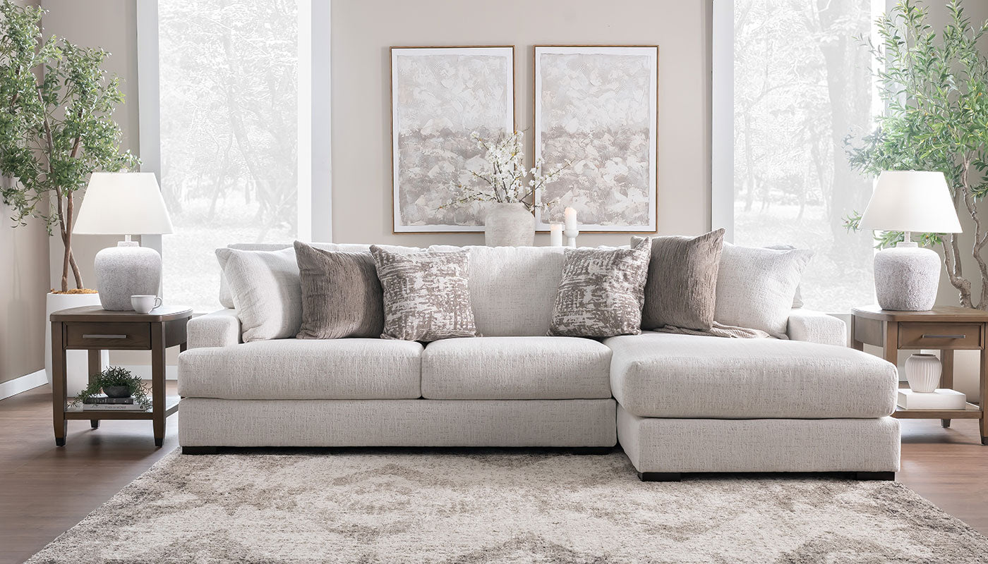 Pleasant Valley Thiesson Breeze Sofa with Chaise